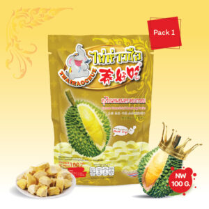 ไท่ห่าวชือ ทุเรียนหมอนทองฟรีซดราย 100 กรัม
