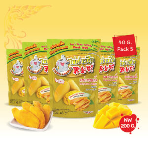 ไท่ห่าวชือ มะม่วงอบแห้ง 40 กรัม แพ็ค 5